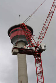 Calgary tower & CB crane2